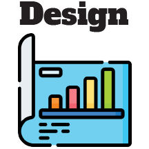 Blueprint for design. Business strategy icons created by Freepik - Flaticon.com