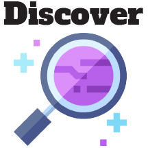 Magnifying glass for discovery. Discovery icons created by Freepik - Flaticon.com