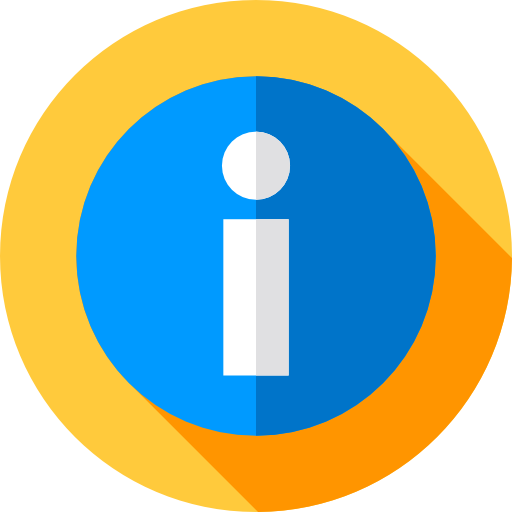 Let's Chat letter "I" for information. Information icon created by Flaticon.com