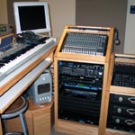 instructor's workstation music classroom