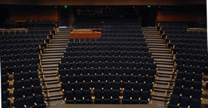 photo of the performance stadium seating