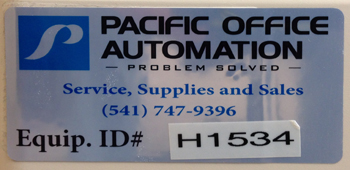 image of Pacific Office Automation sticker