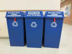 photo of "Blue Barrel" Recycling Containers