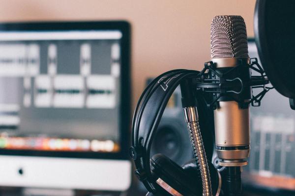 Recording studio.