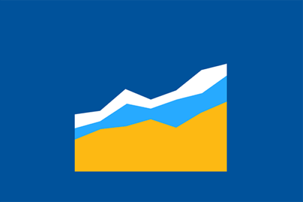 An icon of a graph