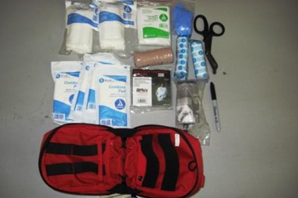 picture of a trauma bleeding kit