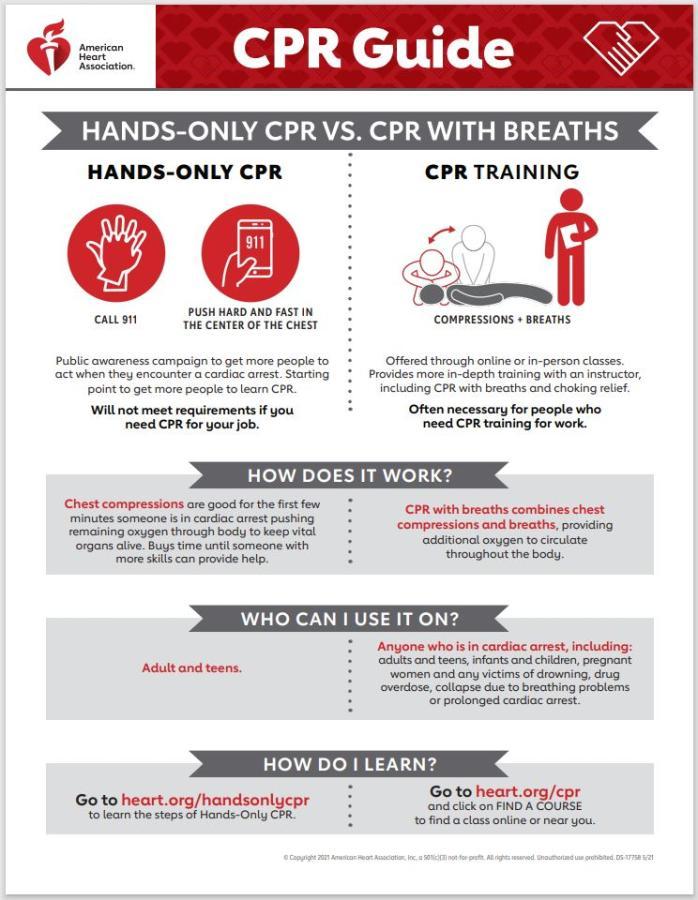 CPR Guide - Cardiopulmonary resuscitation | Inside Lane