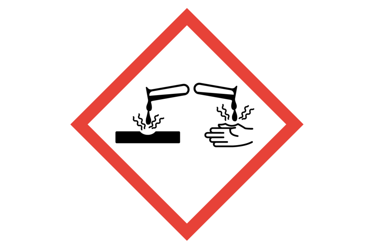 GHS Corrosion Symbol