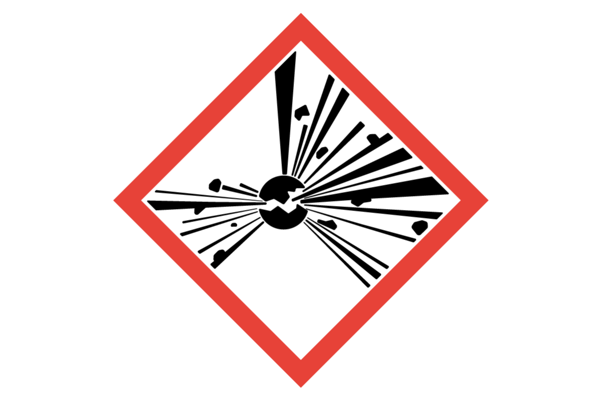 GHS Exploding Bomb Symbol