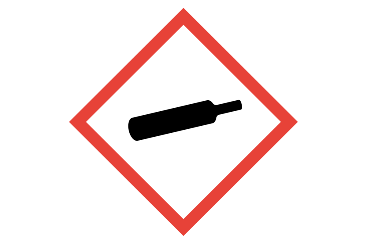GHS Gas Cylinder Symbol