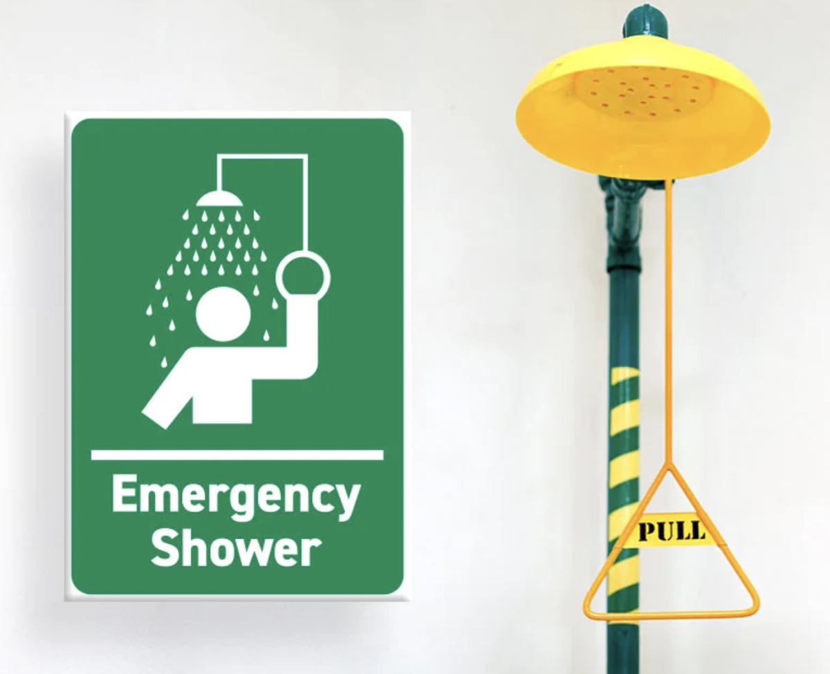 Emergency Shower Example Image