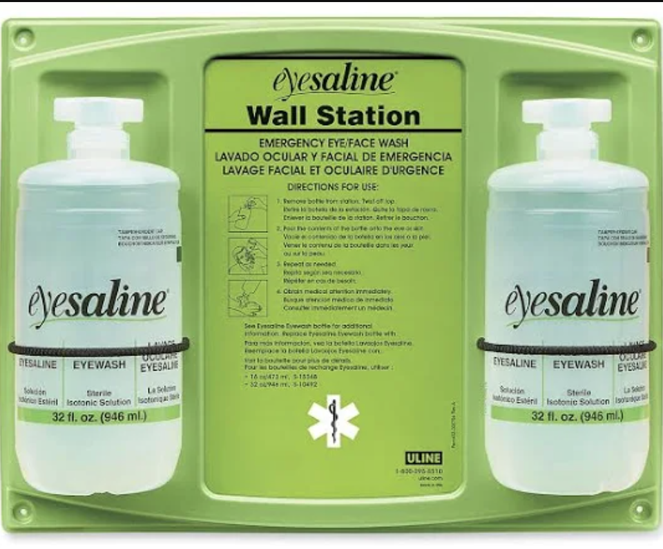 Emergency Eyewash Bottles Example Image