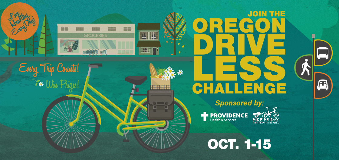 Oregon Drive less. connect. challenge