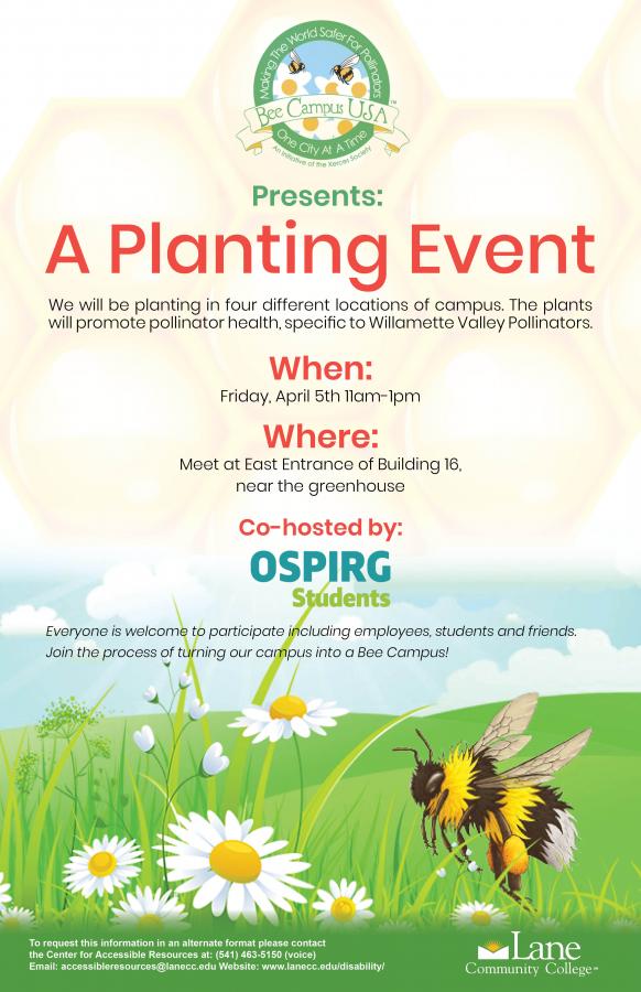 Spring Planting Event Poster